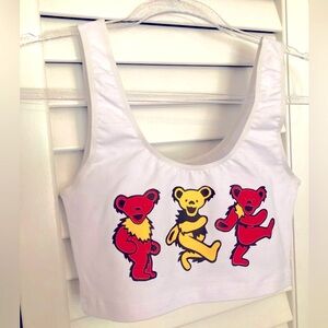 Tank Crop Top With Custom Graphic